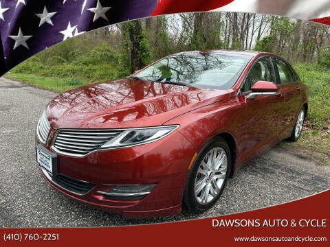2014 Lincoln MKZ for sale at Dawsons Auto & Cycle in Glen Burnie MD