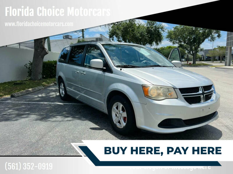 2012 Dodge Grand Caravan for sale at Florida Choice Motorcars in West Palm Beach FL