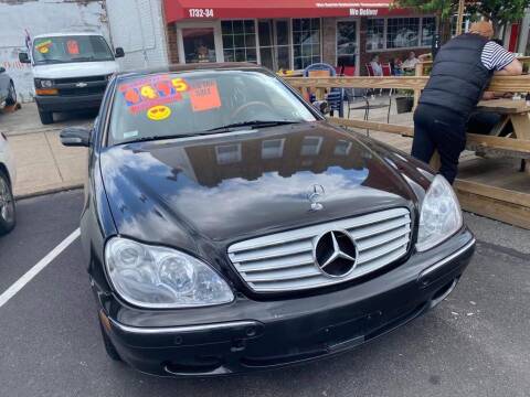 2000 Mercedes-Benz S-Class for sale at K J AUTO SALES in Philadelphia PA