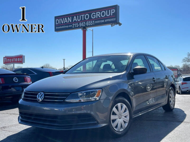2016 Volkswagen Jetta for sale at Divan Auto Group in Feasterville Trevose PA