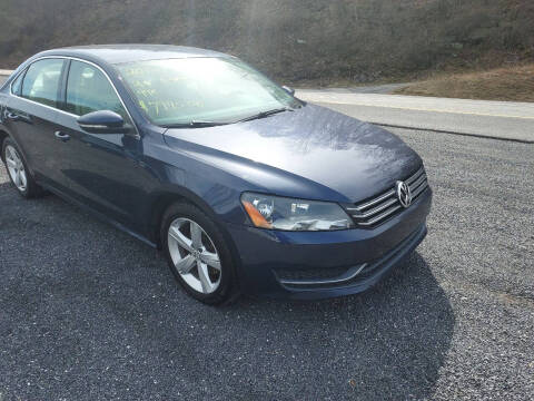 2012 Volkswagen Passat for sale at Route 15 Auto Sales in Selinsgrove PA