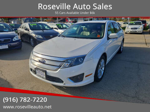 2011 Ford Fusion for sale at Roseville Auto Sales in Roseville CA