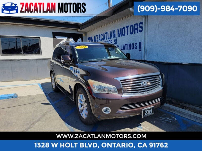 2012 Infiniti QX56 for sale at Ontario Auto Square in Ontario CA