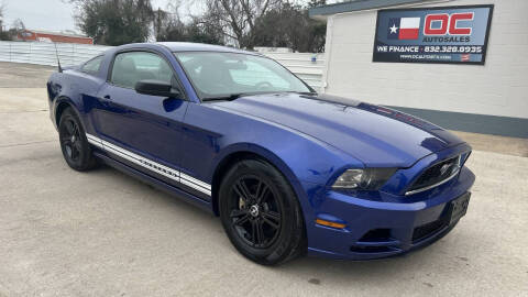 2013 Ford Mustang for sale at OC AutoSales in Pearland TX