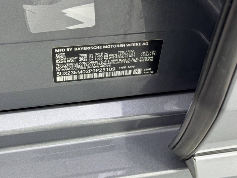 2023 BMW X7 xDrive40i