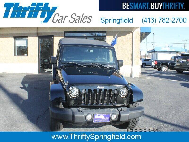2013 Jeep Wrangler Unlimited for sale at Thrifty Car Sales Springfield in Springfield MA