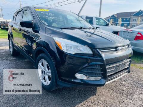 2016 Ford Escape for sale at Transportation Center Of Western New York in North Tonawanda NY