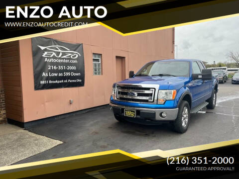 2013 Ford F-150 for sale at ENZO AUTO in Parma OH