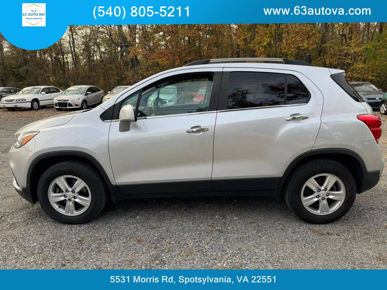 2019 Chevrolet Trax for sale at 63 Auto Inc in Spotsylvania, VA