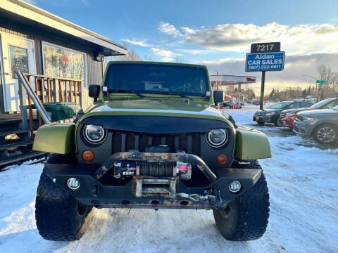 2010 Jeep Wrangler Unlimited for sale at AIDAN CAR SALES in Anchorage AK