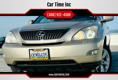 2007 Lexus RX 350 for sale at Car Time Inc in San Jose CA