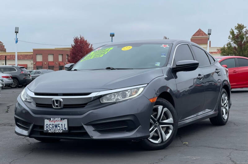 2017 Honda Civic for sale at Lugo Auto Group in Sacramento CA