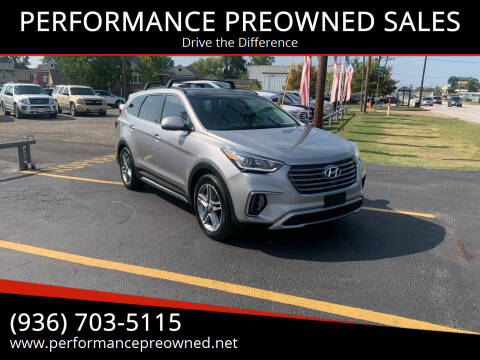 2017 Hyundai Santa Fe for sale at PERFORMANCE PREOWNED SALES in Conroe TX