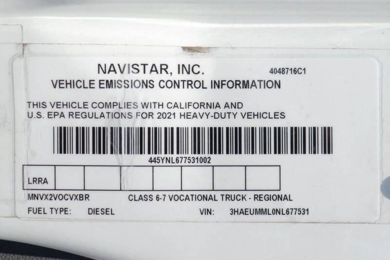 2022 International MV607