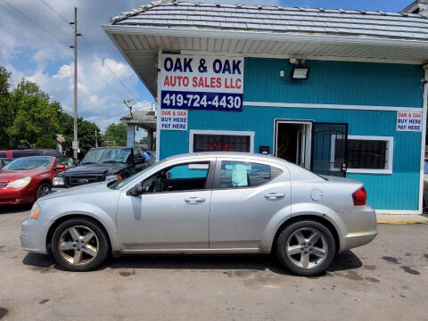 2012 Dodge Avenger for sale at Oak & Oak Auto Sales in Toledo OH