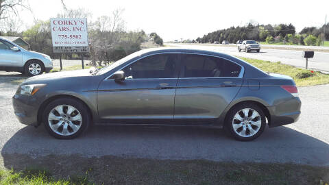 2009 Honda Accord for sale at Corkys Cars Inc in Augusta KS