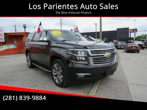 2015 Chevrolet Tahoe for sale at Los Parientes Auto Sales in Houston TX