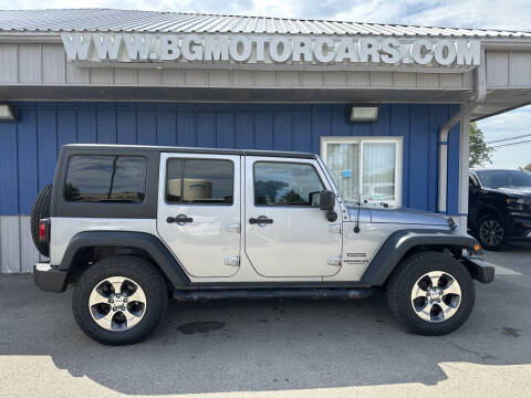 2015 Jeep Wrangler Unlimited for sale at BG MOTOR CARS in Naperville IL