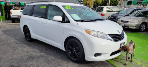 2012 Toyota Sienna for sale at Pauls Auto in Whittier CA