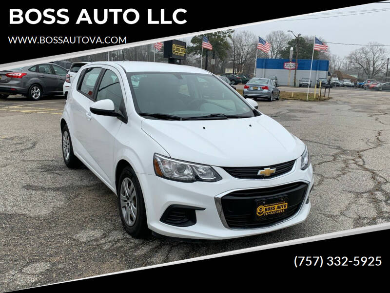 2017 Chevrolet Sonic for sale at BOSS AUTO LLC in Norfolk VA