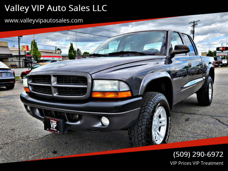 2002 Dodge Dakota for sale at Valley VIP Auto Sales LLC in Spokane Valley WA