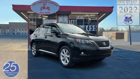 2012 Lexus RX 350 for sale at The Carriage Company in Lancaster OH