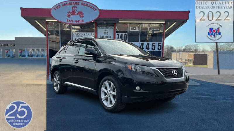 2012 Lexus RX 350 for sale at The Carriage Company in Lancaster OH