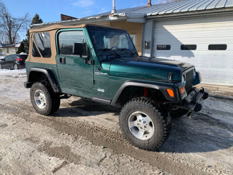 2000 Jeep Wrangler for sale at GREENFIELD AUTO SALES in Greenfield IA