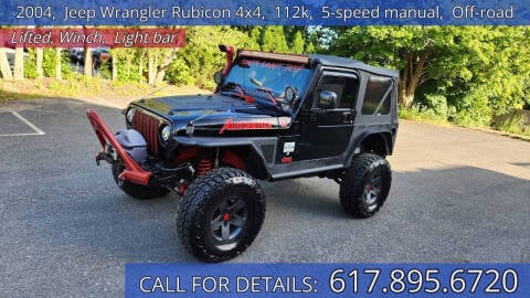 2004 Jeep Wrangler for sale at Carlot Express in Stow MA