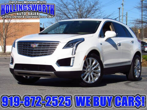 2017 Cadillac XT5 for sale at Hollingsworth Auto Sales in Raleigh NC