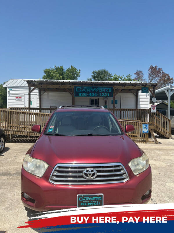 2008 Toyota Highlander for sale at CarWorks in Orange TX