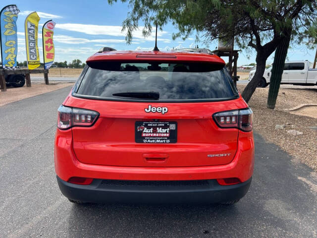 2018 Jeep Compass for sale at Big 3 Automart At Double H Auto Ranch in QUEEN CREEK, AZ