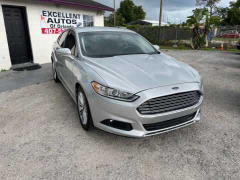 2015 Ford Fusion for sale at Excellent Autos of Orlando in Orlando FL