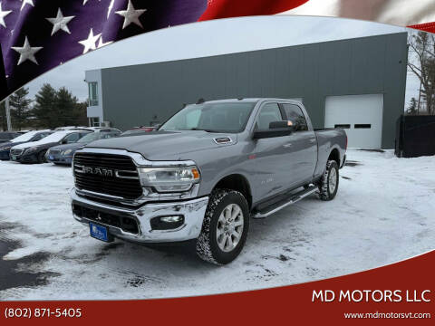 2019 RAM 2500 for sale at MD Motors LLC in Williston VT