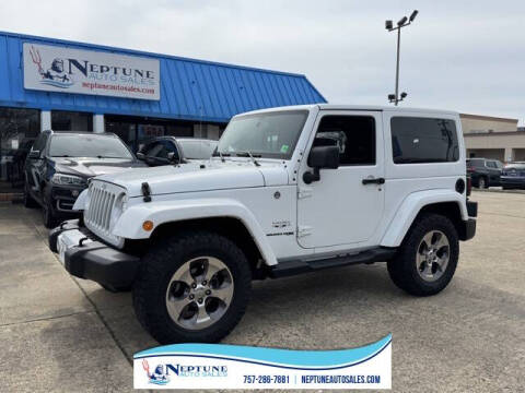 2018 Jeep Wrangler JK for sale at Neptune Auto Sales in Virginia Beach VA