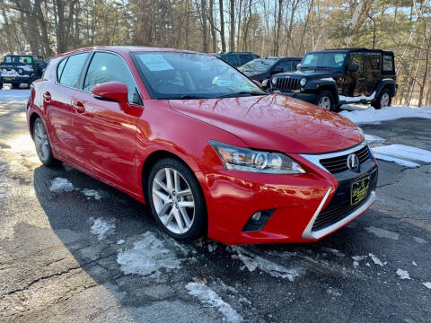 2015 Lexus CT 200h for sale at Bladecki Auto LLC in Belmont NH