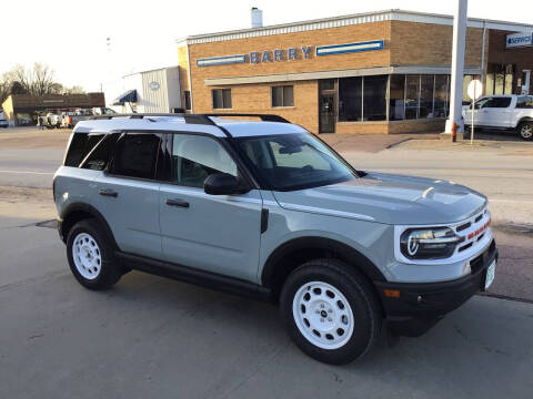 2024 Ford Bronco Sport for sale at BARRY MOTOR COMPANY in Danbury IA