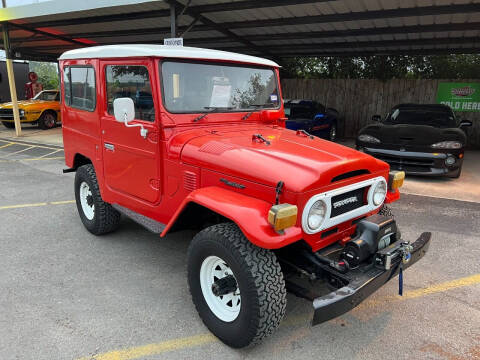 1978 Toyota FJ Cruiser for sale at TROPHY MOTORS in New Braunfels TX