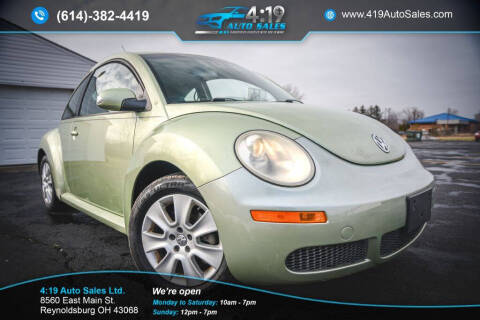 2009 Volkswagen New Beetle for sale at 4:19 Auto Sales LTD in Reynoldsburg OH