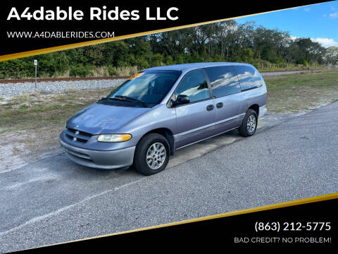1997 Dodge Grand Caravan for sale at A4dable Rides LLC in Haines City FL