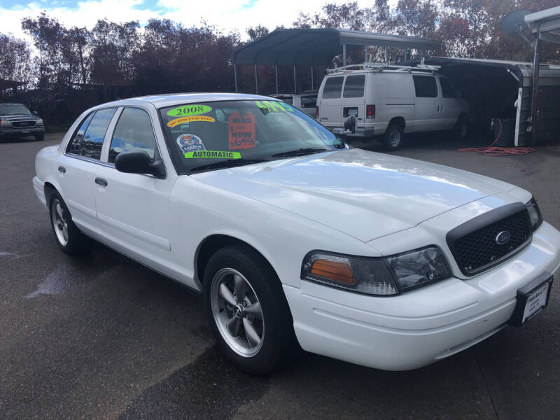 2008 Ford Crown Victoria for sale at Freeborn Motors in Lafayette OR