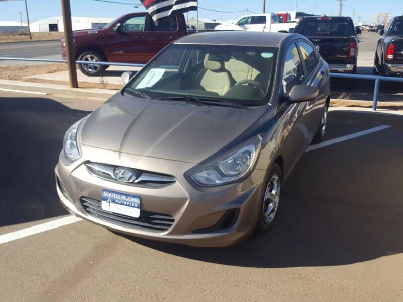 2014 Hyundai Accent for sale at South Plains Autoplex by RANDY BUCHANAN in Lubbock TX