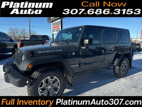 2018 Jeep Wrangler JK Unlimited for sale at Platinum Auto in Gillette WY