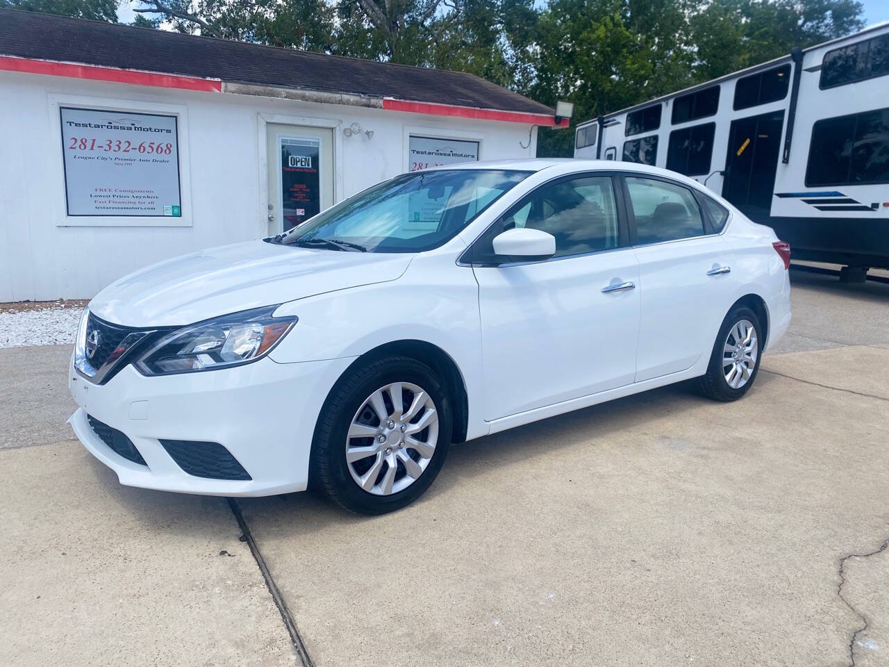 2018 Nissan Sentra for sale at Testarossa Motors in League City, TX