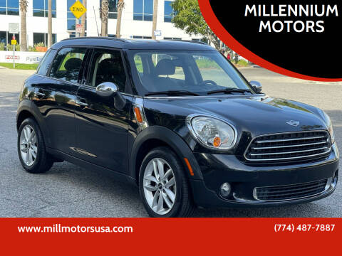 2013 MINI Countryman for sale at MILLENNIUM MOTORS in Van Nuys CA