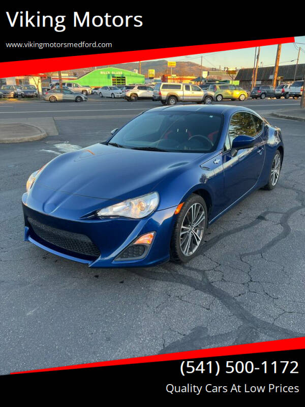 2015 Scion FR-S for sale at Viking Motors in Medford OR