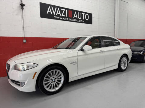 2012 BMW 5 Series for sale at AVAZI AUTO GROUP LLC in Gaithersburg MD