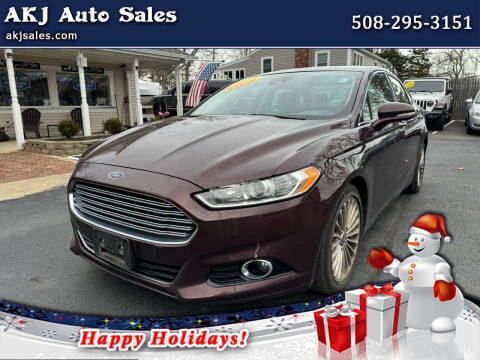 2013 Ford Fusion for sale at AKJ Auto Sales in West Wareham MA