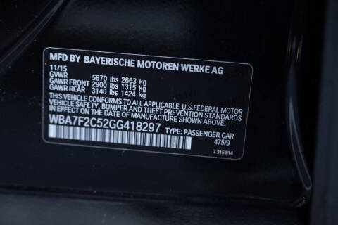 2016 BMW 7 Series 750i xDrive