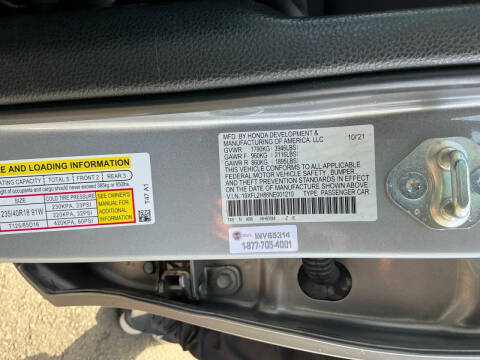 2022 Honda Civic Sport